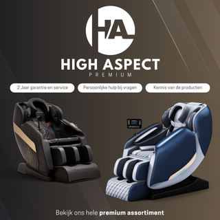 High Aspect® Massagestoel F1 - Vintage Brown