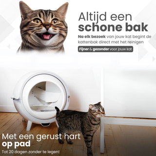 Automatische / Zelfreinigende Kattenbak S1 XL