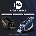 High Aspect® Massagestoel D1 - Midnight Blue