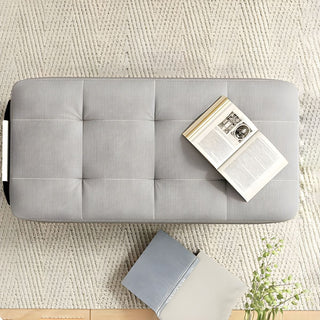 Schoenenbankje - Poef van Stof