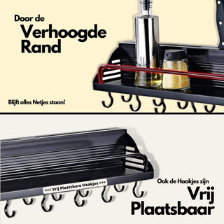 Muur Keukenorganizer