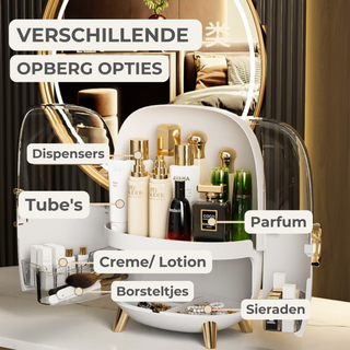 Make-Up Organizer op Pootjes - Wit