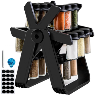 Draaibaar Kruidenrek - met 18 Potjes