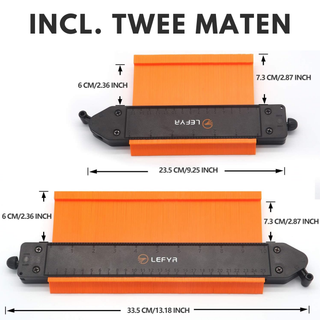 Laminaat Aftekenhulp set