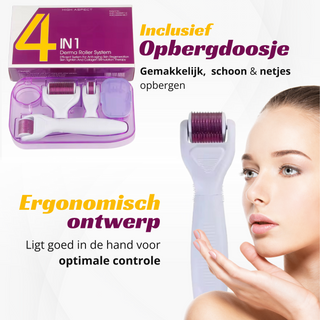 Dermarollerset 4 in 1