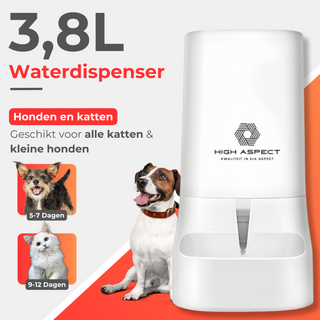 Voer & Water Dispensers - Wit