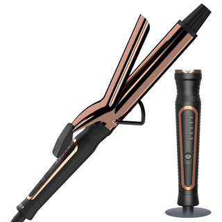 2 In 1 Krul- & stijltang - Klikmodel