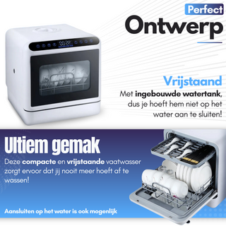 Compacte & Vrijstaande vaatwasser