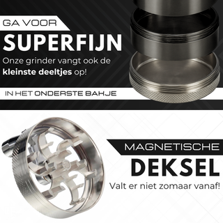 Grinder met hendel - 63MM