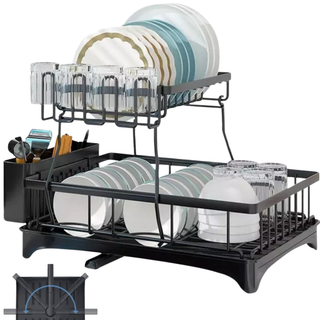 Afdruiprek XL - met Afvoer