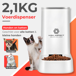 Voer & Water Dispensers - Wit