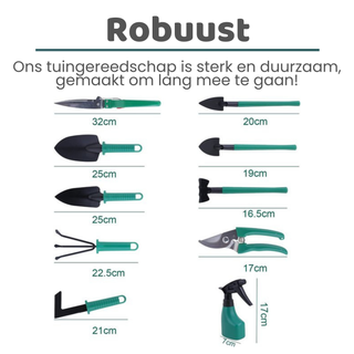 Tuingereedschap set