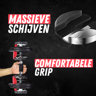 Verstelbare Dumbbell - 2 Tot 24 KG