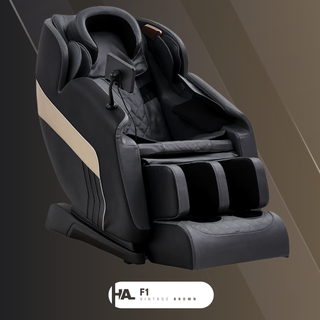 High Aspect® Massagestoel F1 - Vintage Brown