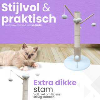 Krabpaal 75CM - Met Massagepilaar