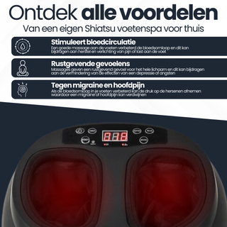 Shiatsu Voetenmassage Apparaat