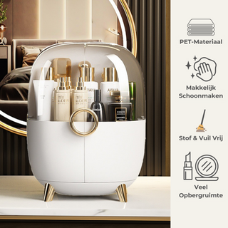 Make-Up Organizer op Pootjes - Wit