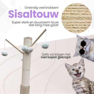 Krabpaal 75CM - Met Massagepilaar