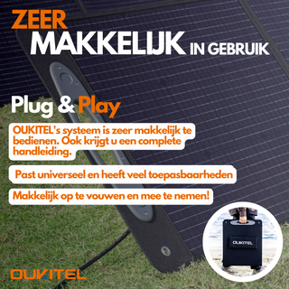OUKITEL 400W Zonnepaneel