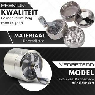 Grinder met hendel - 63MM