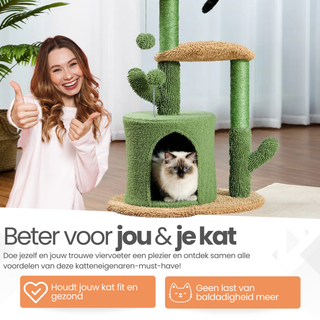 Krabpaal 78cm - Cactus