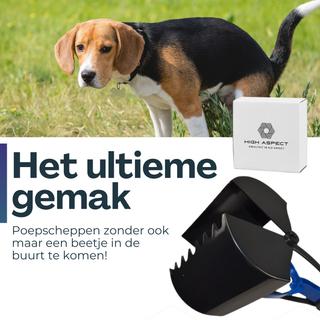 Hondenpoepschep XXL - 60CM