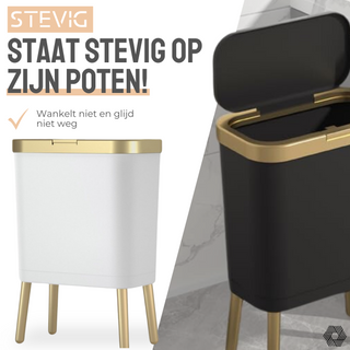 Prullenbak op pootjes - 15L