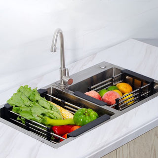 Afdruiprek uitschuifbaar