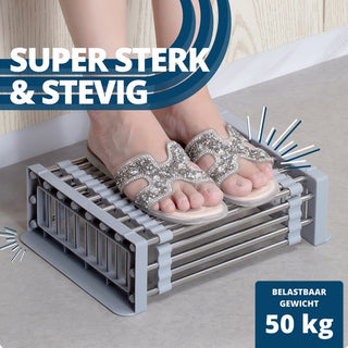 Afdruiprek uitschuifbaar