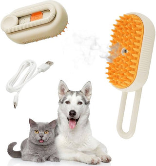 Dierenharen Borstel met Sprayfunctie