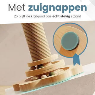 Krabpaal 46cm - met Speeltjes