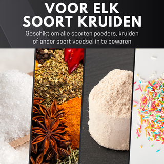 Draaibaar Kruidenrek - met 18 Potjes