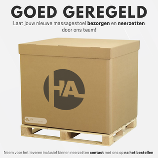 High Aspect® Massagestoel F1 - Vintage Brown