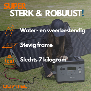 OUKITEL 200W Zonnepaneel