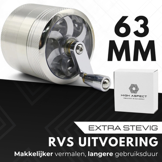 Grinder met hendel - 63MM