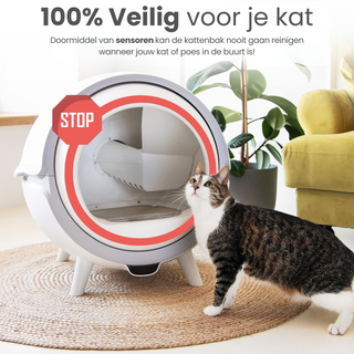 Automatische / Zelfreinigende Kattenbak S1 XL