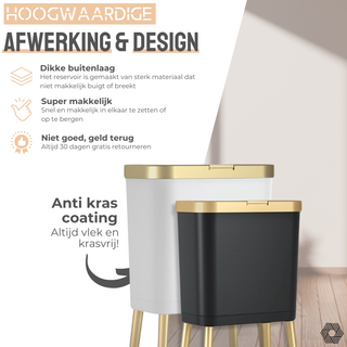 Prullenbak op pootjes - 15L