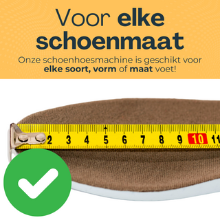 Schoenhoes Apparaat - Inclusief 100 Hoesjes