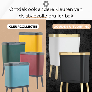 Prullenbak op pootjes - 15L