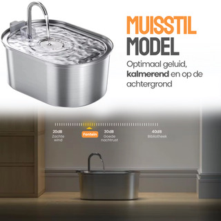 RVS Drinkfontein - met Kraantje