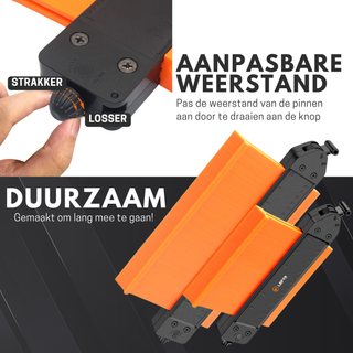 Laminaat Aftekenhulp set