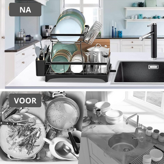 Afdruiprek XL - met Afvoer