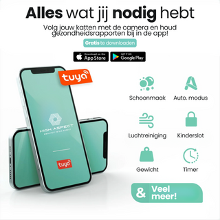 Automatische / Zelfreinigende Kattenbak S2 XXL 68L