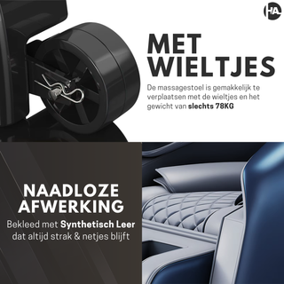 High Aspect® Massagestoel F1 - Vintage Brown