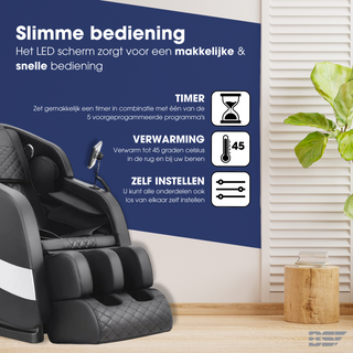 BSF Massagestoel zwart
