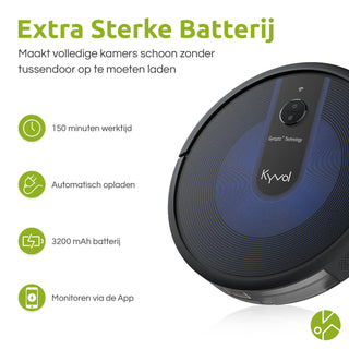 Kyvol E31 Robotstofzuiger & Dweilcombinatie