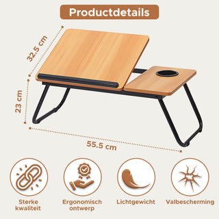 Bedtafel bruin