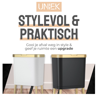 Prullenbak op pootjes - 15L