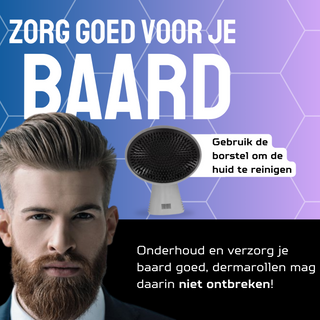 6 In 1 Dermaroller Baardgroei set