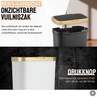 Prullenbak op pootjes - 15L